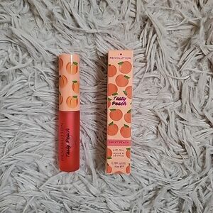 2 I Heart Revolution Tasty Peach Lip Oil Sweet Peach 6 mL / 0.20 fl oz New NIB